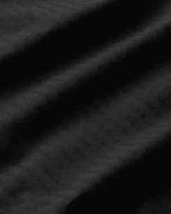 Pantalón loose seersucker negro Luc
