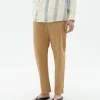 Pantalón recto beige Travel Light