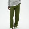 Pantalón recto verde Owen
