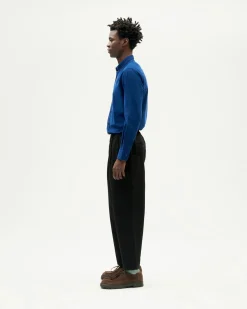 Pantalón relaxed cargo negro Max