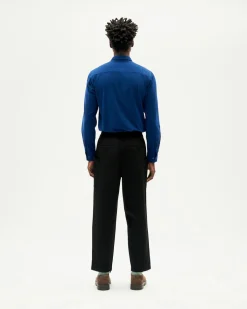 Pantalón relaxed cargo negro Max