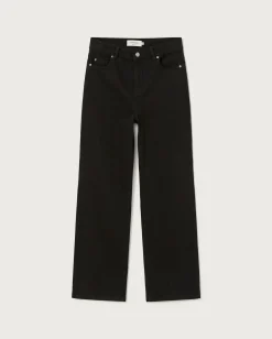 Pantalón tiro alto negro Theresa