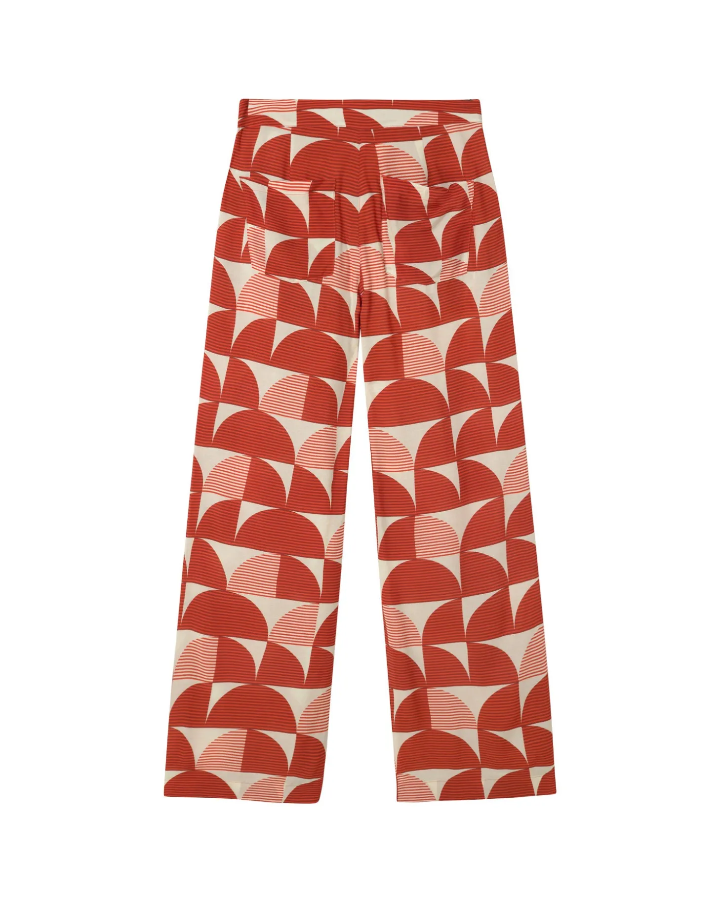 Pantalón wide leg estampado Ecovero shurberry Manolita