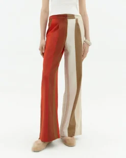 Pantalón wide leg rayas sandfire Manolita