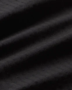 Pantalón wide leg seersucker negro Manolita