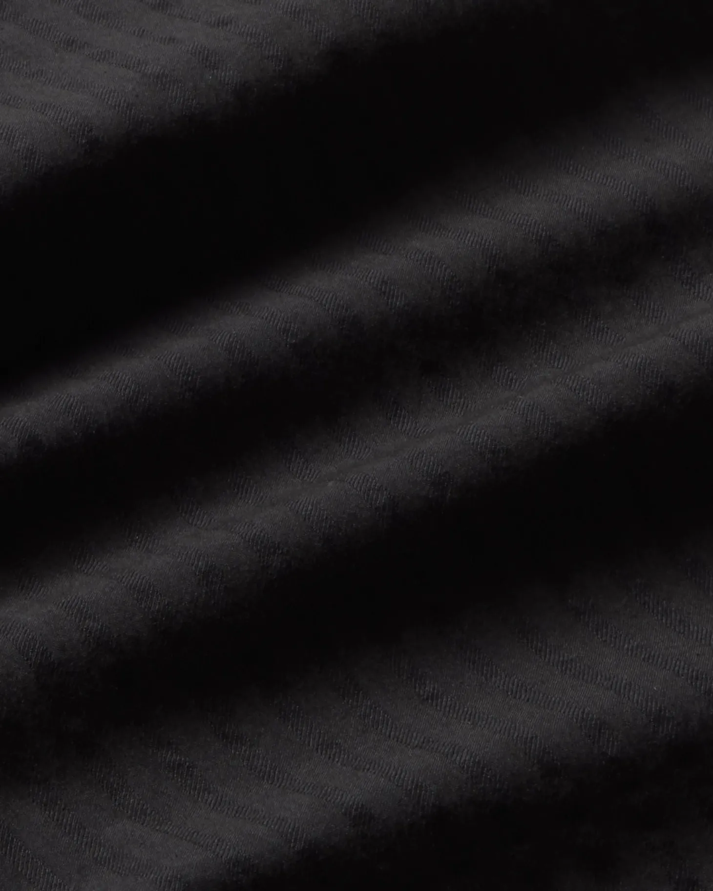 Pantalón wide leg seersucker negro Manolita