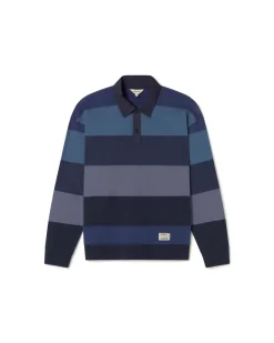 Polo rayas azul Bob