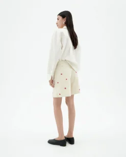 Shorts bordado a mano Luisa