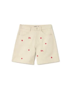 Shorts bordado a mano Luisa