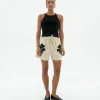 Shorts patched Geranio