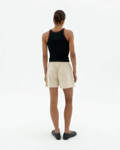 Shorts patched Geranio
