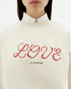 Sudadera bordada love Bonnie