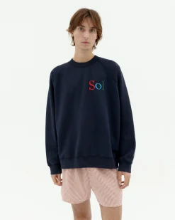 Sudadera bordado sol type Pepe