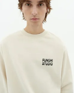 Sudadera estampada funghi Leon
