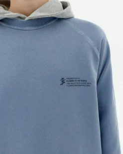 Sudadera unisex indigo tinte natural