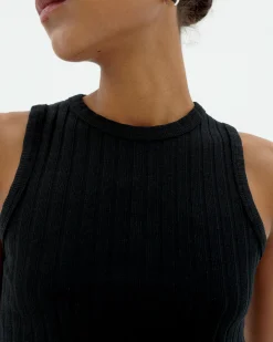 Tank top negro Ecovero Turkana