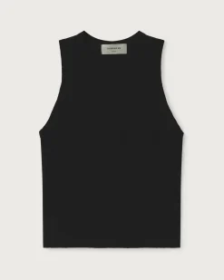 Tank top negro Ecovero Turkana