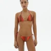 Top bikini ajustable rayas firesand Calabria