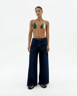 Top bikini ajustable rayas river Calabria