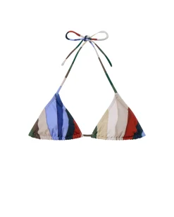 Top bikini ajustable rayas river Calabria