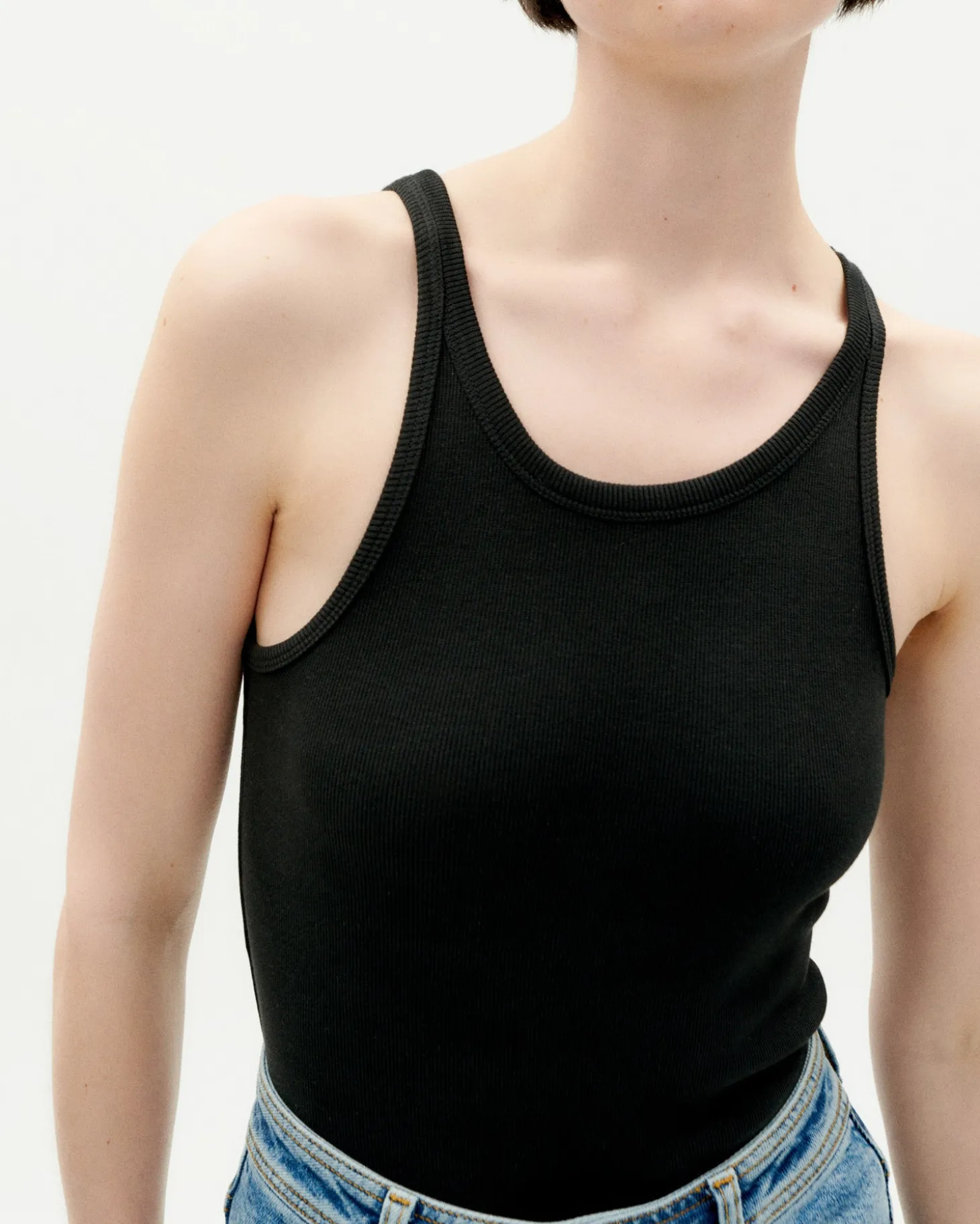Top halter negro Harriet
