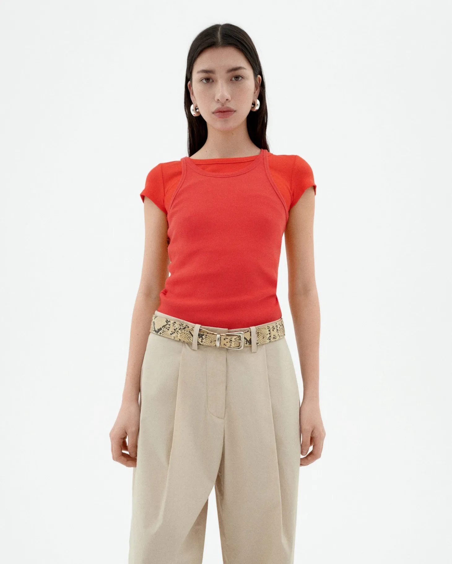 Top halter rojo Harriet