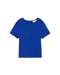 Top punto azul Ecovero Rue