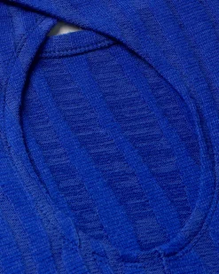 Top punto azul Ecovero Rue