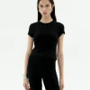 Top punto negro Ecovero Rue