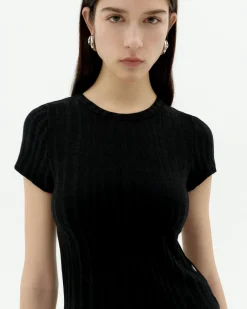 Top punto negro Ecovero Rue