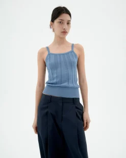 Top tirantes punto azul Nadine