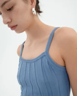 Top tirantes punto azul Nadine