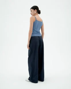 Top tirantes punto azul Nadine