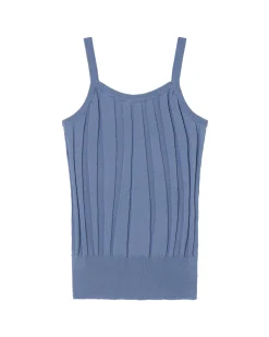 Top tirantes punto azul Nadine