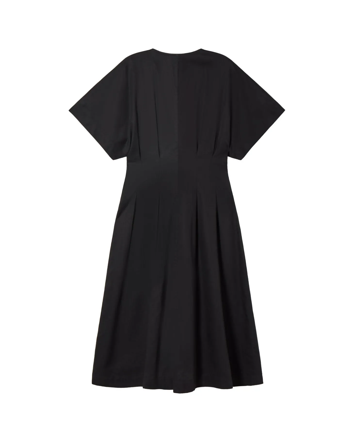 Vestido cintura ajustada negro Laura