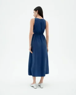 Vestido cut out Cupro Kin