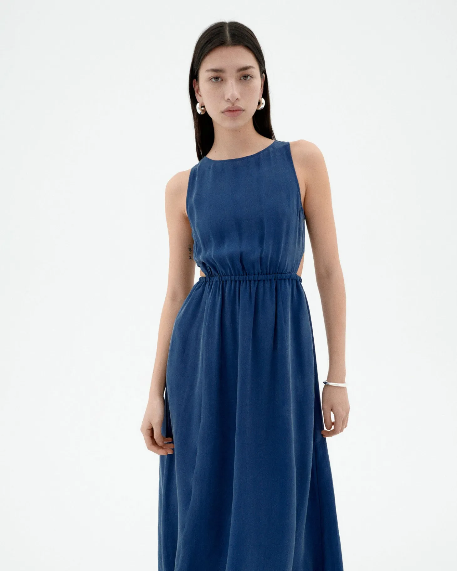 Vestido cut out Cupro Kin