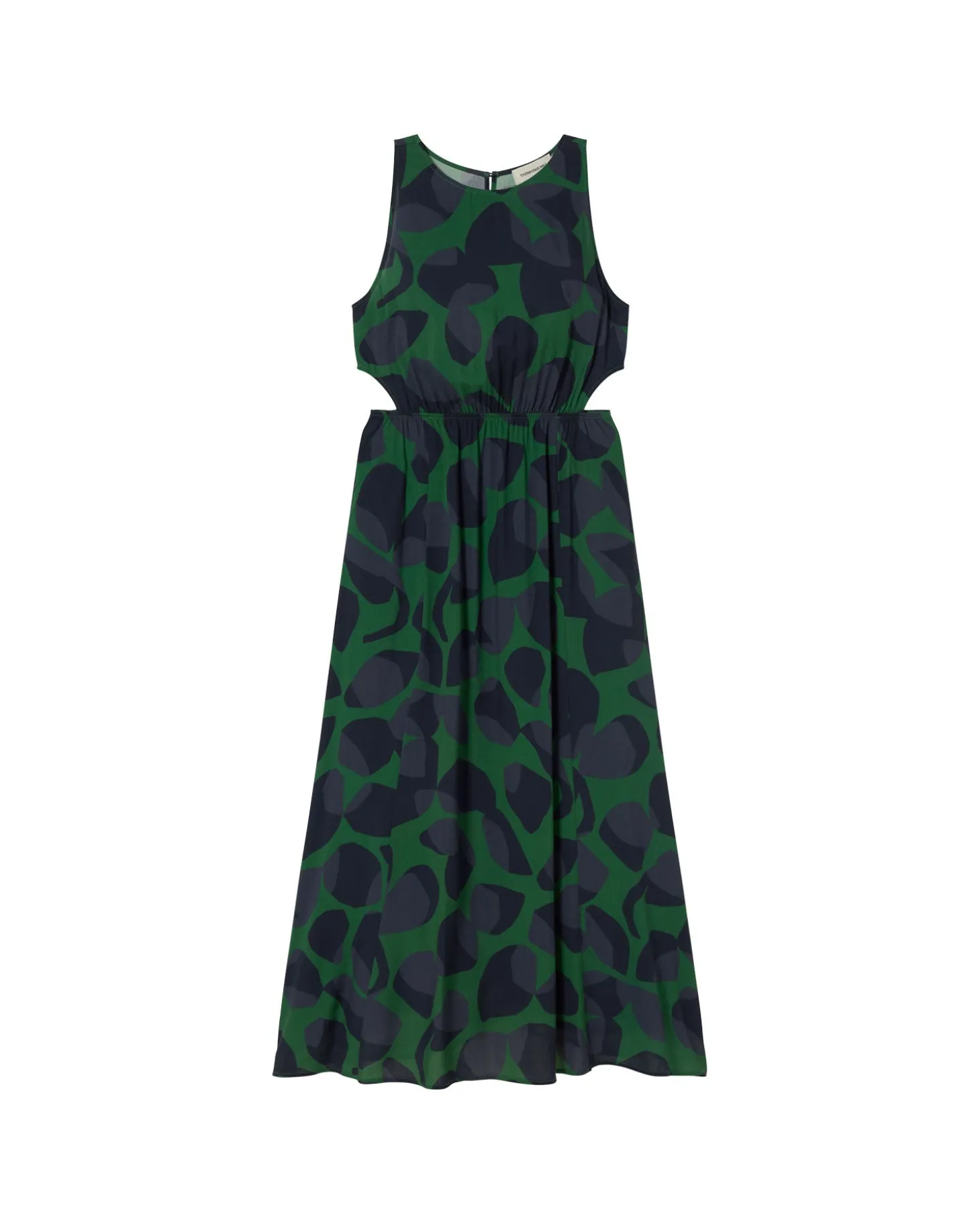 Vestido cut out Ecovero leaf Kin