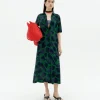Vestido Ecovero leaf Gianna