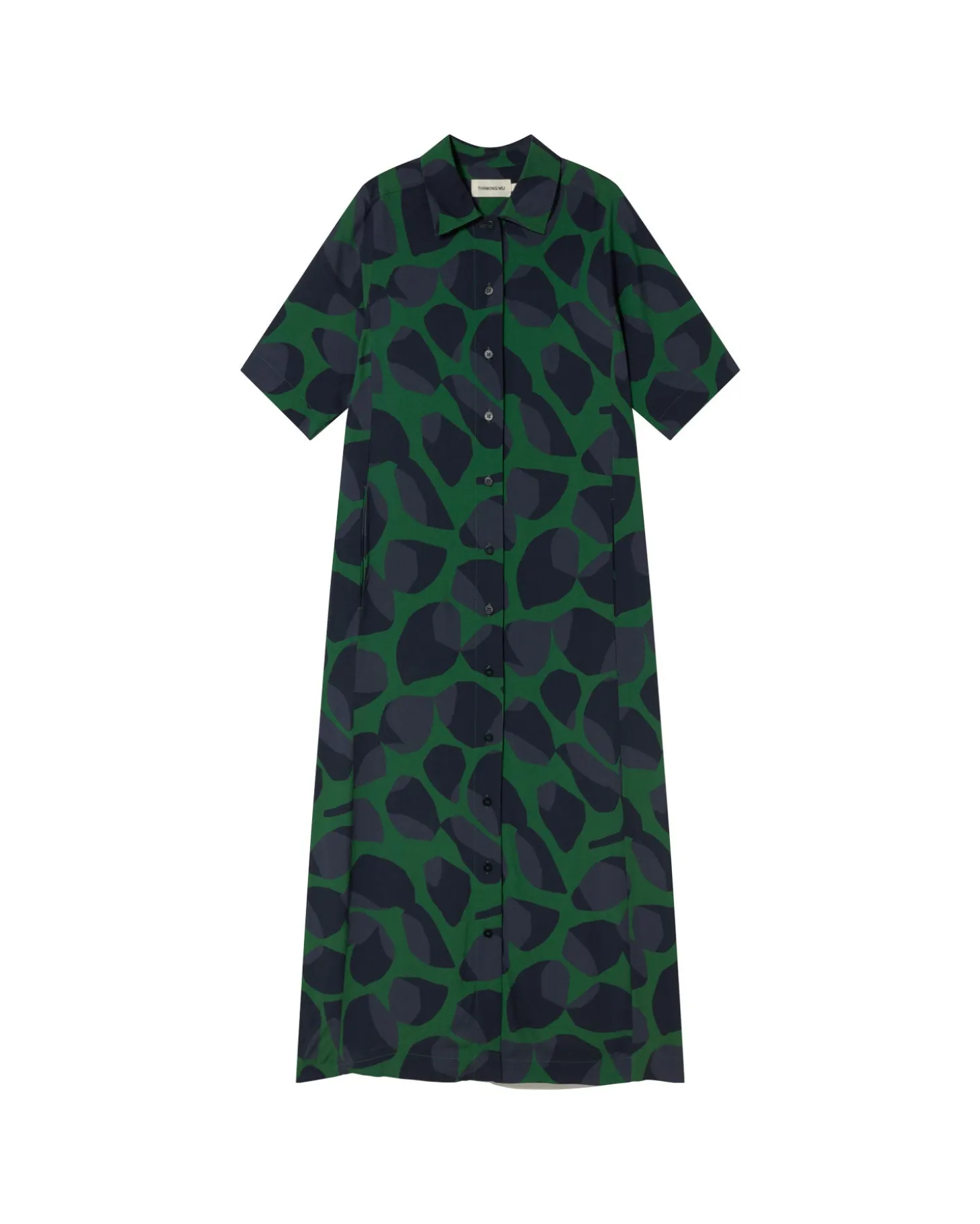 Vestido Ecovero leaf Gianna