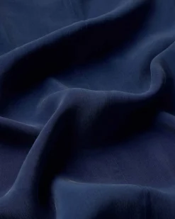Vestido largo azul Cupro Sade