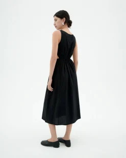 Vestido seersucker cut out Kin