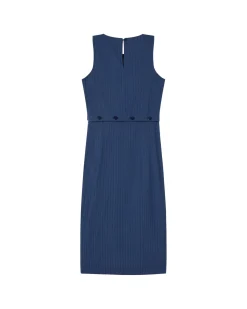 Vestido seersucker desmontable Wila